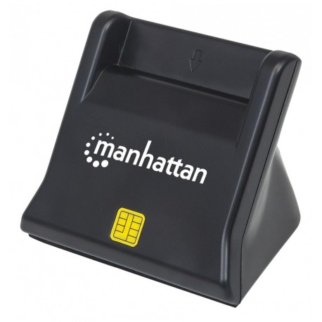 Lettore di Schede Smart SIM Desktop Nero I-CARD CAM-USB3
