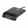 Lettore/Scrittore di Smart Card USB Compatto Nero I-CARD CAM-USB2MH