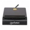 Lettore/Scrittore di Smart Card USB Compatto Nero