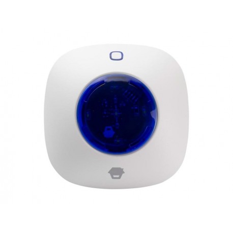 Sirena con Lampeggiante Wireless da Interni per Antifurto WS-105 IDATA AF-HDL105C
