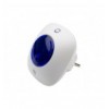Sirena con Lampeggiante Wireless da Interni per Antifurto WS-105
