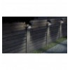 Lampada LED Solare a Muro 3,2W IP65 Sensore di Movimento Bianco