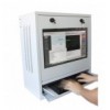Armadio di sicurezza per PC, monitor LCD e tastiera Grigio