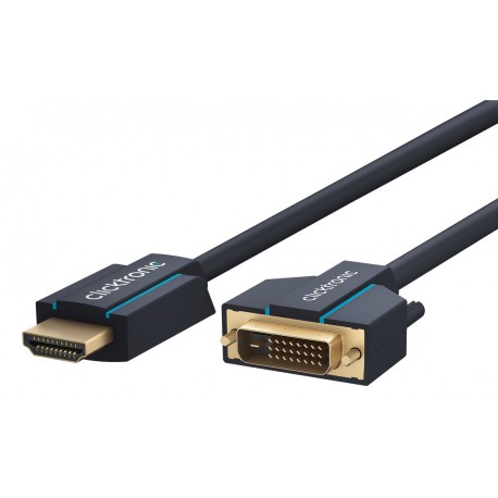 Cavo Video HDMI DVI-D M/M 2 m Alta Qualità ICOC CLC-HDVI-020