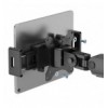 Supporto a Pinza VESA 75x75 per Smartphone e Tablet 4,7''-15'' 1kg max. Nero