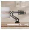 Supporto a Pinza VESA 75x75 per Smartphone e Tablet 4,7''-15'' 1kg max. Nero