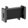 Supporto a Pinza VESA 75x75 per Smartphone e Tablet 4,7''-15'' 1kg max. Nero