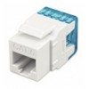 Frutto Keystone RJ45 UTP Cat.6 180° Bianco IWP-MD C6/180WT