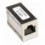 Accoppiatore RJ45 Cat.6 8P8C Femmina/ Femmina FTP Silver