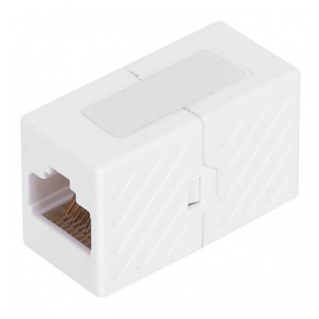 Accoppiatore Modulare Cat.6A RJ45 F/F UTP Bianco IWP-MD F/F-C6AUT