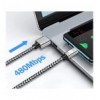 Cavo USB A Maschio 2.0 / USB-C™ Maschio 3A 0,5 m Alluminio