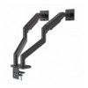 Supporto da Scrivania per Doppio Monitor 17-45'' con Molla Meccanica in Alluminio