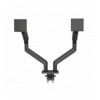 Supporto da Scrivania per Doppio Monitor 17-45'' con Molla Meccanica in Alluminio