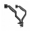 Supporto da Scrivania per Doppio Monitor 17-45'' con Molla Meccanica in Alluminio
