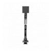 Supporto da Tavolo per Monitor Singolo 17-57'' con Molla a Gas in Alluminio Ultra Resistente con Porte USB