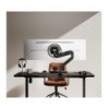 Supporto da Tavolo per Monitor Singolo 17-57'' con Molla a Gas in Alluminio Ultra Resistente con Porte USB