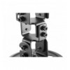 Staffa Universale per Fissaggio Proiettori a Soffitto Nero ICA-PM 135B