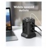 Multipresa da Tavolo a Torretta Salvaspazio 8 Prese Schuko 2 USB-A e 2 USB-C™