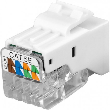 Frutto Keystone RJ45 UTP Cat.5E Tooless Bianco IWP-MD C5E/TLUT