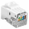 Frutto Keystone RJ45 UTP Cat.5E Tooless Bianco