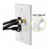 Tappo per RJ45 con Attacco Keystone 10 pz