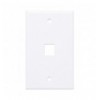 Placca Porta Frutti 1 Posto Mod.503 Bianco