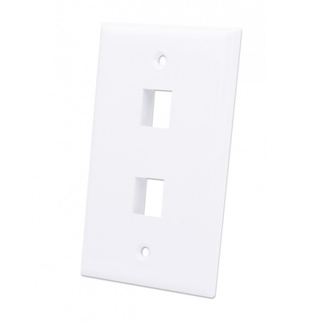 Placca Porta Frutti 2 Posti Mod.503 Bianco IWP-MD PSTR-2WT