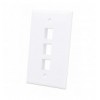 Placca Porta Frutti 3 Posti Mod.503 Bianco IWP-MD PSTR-3WT