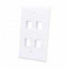 Placca Porta Frutti 4 Posti Mod.503 Bianco IWP-MD PSTR-4WT