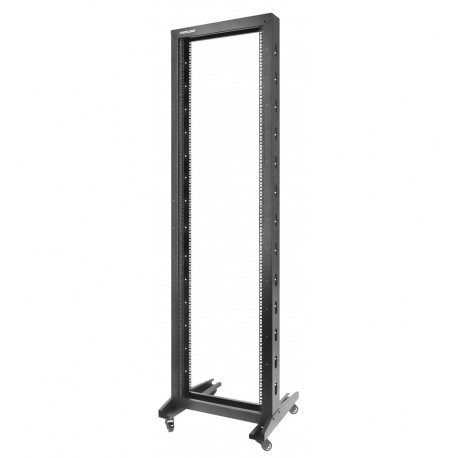 Open Frame Rack 19'' 42U 2 Montanti I-CASE OF-1042BKV2