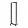 Open Frame Rack 19'' 42U 2 Montanti I-CASE OF-1042BKV2