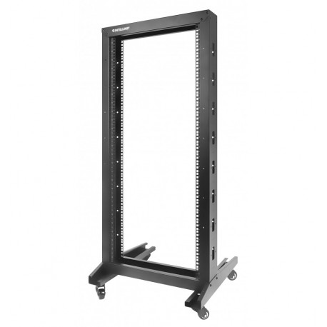Open Frame Rack 19'' 26U 2 Montanti I-CASE OF-1026BKV2