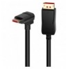 Cavo Audio/Video DisplayPort 1.4 8K M/M Angolato 90° 1m Nero
