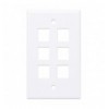 Placca Porta Frutti 6 Posti Mod.503 Bianco IWP-MD PSTR-6W