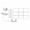 Controller per Video Wall 3x3 HDMI 9 Canali