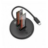 Docking Station Dual-Bay M.2 NVMe Clone SSD