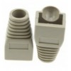 Copriconnettore per Plug RJ45 6.0 mm Grigio 10 pz