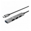 Hub USB-C™ 3.2 a 4 porte USB-A Slim in Metallo