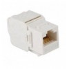 Frutto Keystone RJ45 UTP Cat.6 Tooless Bianco