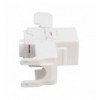 Frutto Keystone RJ45 UTP Cat.6 Tooless Bianco
