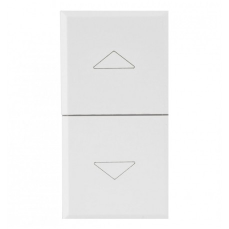 WHITEK S44 Commutatore Stabile 1P 10AX 250V 1 Modulo Bianco Opaco