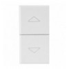 WHITEK S44 Commutatore Stabile 1P 10AX 250V 1 Modulo Bianco Opaco