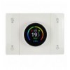 WHITEK T44 Cronotermostato WiFi Smart Connesso Rilevatore Umidità Ambiente Bianco