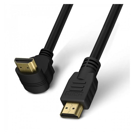 Cavo HDMI™ High Speed con Ethernet A/A M/M Angolato 90° 2m ICOC HDMI-4-020NE9