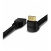 Cavo HDMI™ High Speed con Ethernet A/A M/M Angolato 90° 2m