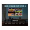 Switch Multiviewer HDMI 4K@30Hz 4x1 Nero