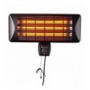 Stufetta da Parete al Quarzo per Interno Esterno IP24 2400W IC-HEATOUT001