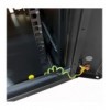 Armadio Rack 19'' a muro 6 unità sezione unica prof. 450mm Nero