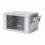 Armadio Rack 19'' a muro 12 unità sezione unica prof. 450mm Grigio