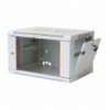 Armadio Rack 19'' a muro 12 unità sezione unica prof. 450mm Grigio I-CASE EWT-2412G